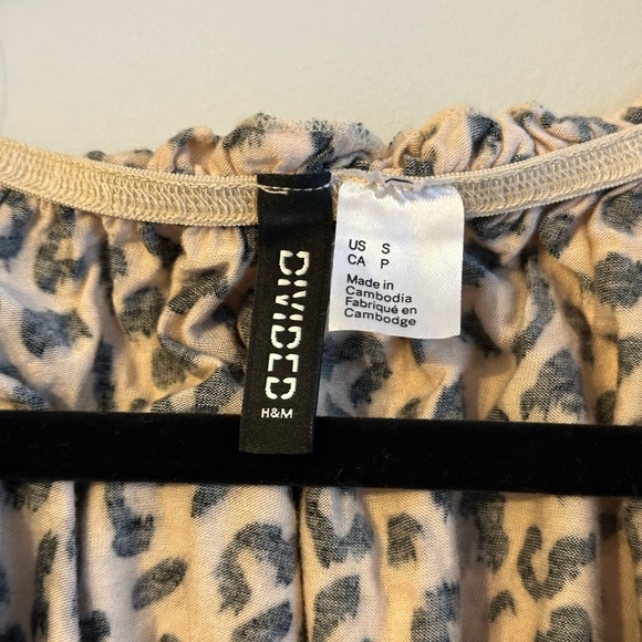 Leopard Short Sleeve Shirt H&M Divided - Picture 12 of 12